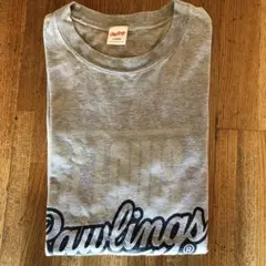 90年代ビンテージRawlings Tシャツ Lサイズ グレー