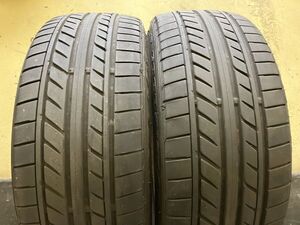 売切!! 中古タイヤ2本!! グッドイヤー イーグルLS EXE 205/40R17 84W(205/40-17) VWポロ/アバルト595/スイフト/フィット/グレイス他