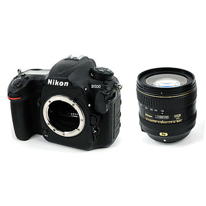 【中古】Nikon D500 16-80 VR レンズキット 2088万画素 [管理:1050024412]