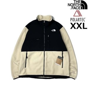 1円～!売切!【正規新品】THE NORTH FACE DENALI JACKET フリース デナリ US限定 厚手 ポーラテック 大きいサイズ(XXL)アイボリー 181024-15