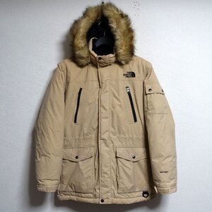 THE NORTH FACE ノースフェイス マクマードパーカ ドライベント ダウンジャケット メンズ Mサイズ 正規品 ベージュ Z2506