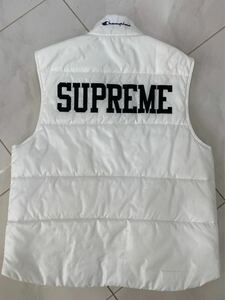 本物　正規品　正規店購入 Supreme シュプリーム　チャンピオン　コラボ　ベスト　VEST Box logo