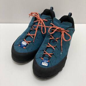 【中古】mont-bell モンベル クラッグホッパー レザー トレッキングシューズ 26cm ブルーグリーン 1129580 箱無 GORE-TEX