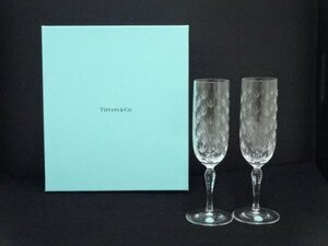 ys7179067; 宗sou Tiffany＆Co.　ティファニー　フローレット　シャンパングラスペア（箱付）【道】