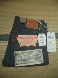 米国製　リーバイス　S501XX　1944年　44501-0118　30　LEVI