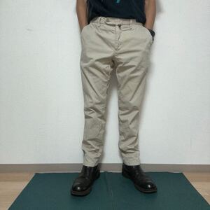 PT01 GARMENT DYEDチノパン46トゥモローランド