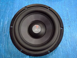 FOCAL フォーカル 約27cm 11h5542 サブウーファー カースピーカー 作動確認OK