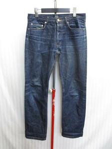 アーペーセー　APC NEW STANDARD JEAN CLASSIQUE　セルビッジデニムパンツ　メンズW29　ヴィンテージジーンズ 赤耳 Gパン　05231