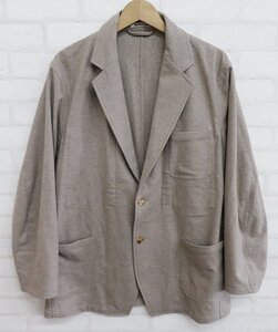 6T9752■AURALEE WOOL FULLING FLANNEL JACKET オーラリー ウールフリングフランネルジャケット