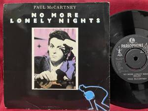 ◆UKorg7”s!◆PAUL McCARTNEY◆NO MORE LONELY NIGHTS◆