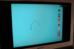 MSX グラフィックタブレット用 ナショナル グラフィックソフト National お絵描きソフト レトロゲーム カセットテープソフト　