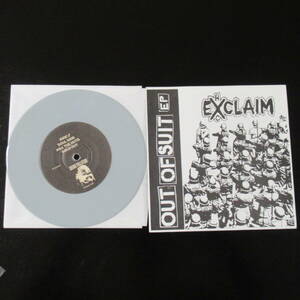 ★即決送込★レアカラービニール ex claim エクスクレーム fastcore punk hardcore ハードコア 日本脳炎 jajouka 7ep レコード 7インチ