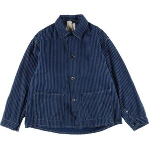 古着 30年代 Stifel WABASH STRIPE ウォバッシュストライプカバーオール メンズS ヴィンテージ /eva001867 【SS2409_10%】