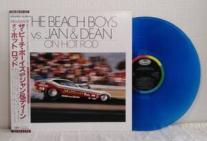 洋LP★ ザ・ビーチ・ボーイズvs.ジャン＆ディーン・ オン・ホット・ロッド BEACH BOYS JAN & DEAN HOD ROD