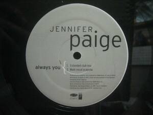 JENNIFER PAIGE / ALWAYS YOU ◆X751NO◆LP