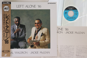 LASERDISC Mal Waldron, Jackie Mclean Left Alone 86 PILJ2005 PIONEER /00600