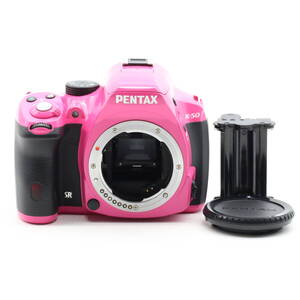 極上品 | RICOH リコー デジタル一眼レフ PENTAX K-50 ボディ ピンク K-50 BODY PINK 10972 #3971