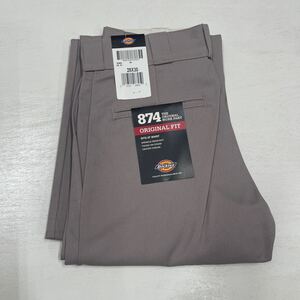 W28 SILVER 新品 874 ディッキーズ DICKIES オリジナル 874 USA MODEL ワークパンツ 1