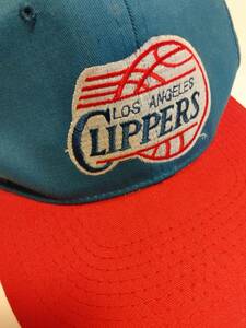 90s キャップ■ロサンゼルス クリッパーズ ■NBA バスケットボール■昭和レトロ 当時物 ビンテージ■検） clippers cap