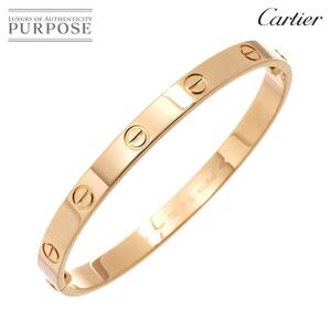 カルティエ Cartier ラブ ブレス #17 K18 PG ピンクゴールド 750 ブレスレット バングル Love Bracelet 90219581