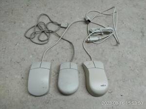 O621K2 3個セット COMMODORE AMIGA用 マウス MOUSE アミーガ