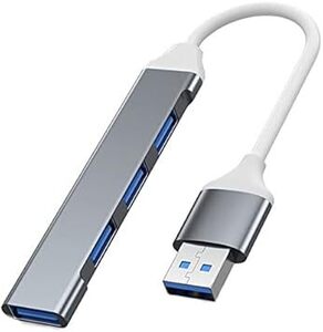 USBハブ#1 YFFSFDC 超小型・USB HUB4-in-1 USB3.0 ハブ usbポートバスパワー usb 拡張ポー