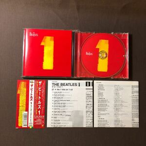 KA132 国内盤帯付き CD THE BEATLES 1 ザ・ビートルズ 1 オリジナルブックレット＆日本盤解説付き