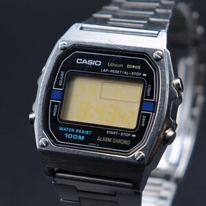 CASIO ALARM CHRONO カシオ アラームクロノ W-760 クォーツ 100M デジタル ジャンク 純正ブレス ヴィンテージ メンズ腕時計