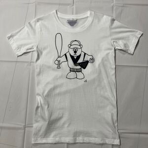 美品 北京五輪限定2008 PRADA プラダ Tシャツ サイズXS ホワイト ブラック 三角ロゴ金具 超希少 激レア 送料一律430円