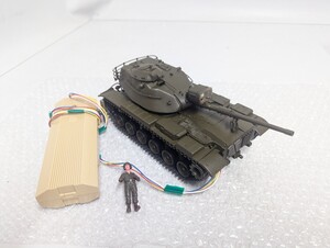 ■希少 完成品 タミヤ TAMIYA 1/35 M48A3 パットン戦車 プラモデル リモコン■