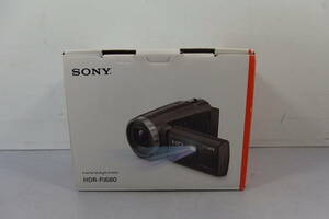 ◆未使用 SONY(ソニー) PJシリーズハイエンドモデル 大容量64GB デジタルビデオカメラ HDR-PJ680 T ハンディカム プロジェクター機能搭載