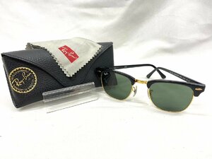 ◇◇RAYBAN レイバン サングラス クラブマスター CLUBMASTER W0365 49□21 140 3N ケース付き ◇◇