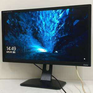 ☆【美品】iiyama ProLite B2875UHSU ワイド液晶モニター 28インチ 4K（3840x2160）『HDMI×1/Displayport×1/DVI×1/D-Sub×1』 動作品