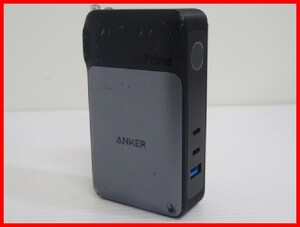 Anker 733 Power Bank　GaNPrime Core65W　アンカー　モバイルバッテリー　電池容量5000ｍAh　黒　③　ジャンク品　中古　2410★M-1872