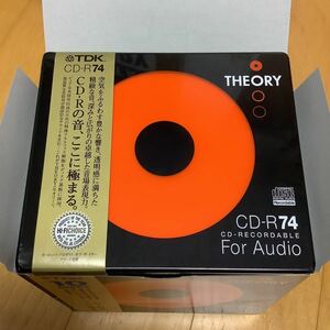新品　未開封　TDK CD-R音楽用 THEORY セオリー　74分 (CD-RTH74N) 10枚セット