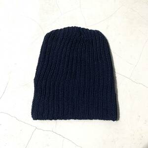 《MADE IN USA》新品 COLUMBIA KNIT コロンビアニット コットン ニットキャップ ビーニー ネイビー 紺 ヴィンテージ アメリカ製