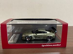 新品未使用品　ignition model(イグニッションモデル) 1/64 PANDEM R35 GT-R PANDEM R35 GT-R Green Metallic②