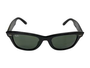 Ray-Ban (レイバン) WAYFARER(ウェイファーラー) ウェリントン サングラス RB2140-F 901 52 ブラック メンズ/009