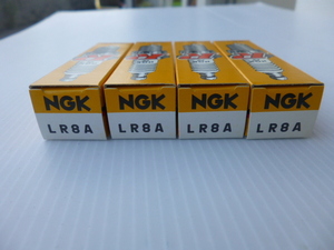 LR8Aスパークプラグ4本セット（NGK)未使用新品送料無料