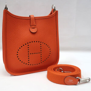 【美品】HERMES／エルメス　エブリンTPM　トリヨンクレマンス　テールバテュー　U刻印　ショルダーバッグ　600100109