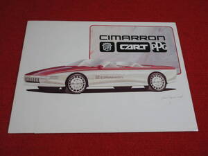 ★　CADILLAC　CIMARRON　パンフレット　★