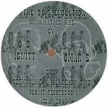 【新品・アナログレコード・OBONIT003】OB Ignitt & Omar S / The 90s Evolution Of What It Was