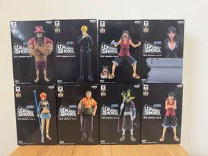 ワンピース DRAMATIC SHOWCASE 3rd season 全8種 ONE PIECE フィギュア