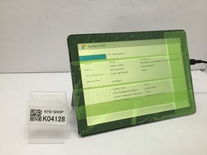 ジャンク/ Microsoft Surface Go Intel Pentium 4415Y メモリ8.19GB NVME128.03GB 【K04128】