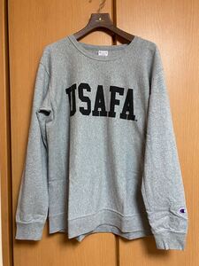  Champion REVERSE WEAVE USAFA 長袖Ｔシャツ 染込みプリント チャンピオン リバースウィーブ サイズM 古着 ※内タグなし