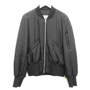 【JIL SANDER】ジルサンダー★フライトジャケット MA-1 ブルゾン BLOUSON 02 PD ボンバージャケット J21BN0037 サイズ48 ブラック 11