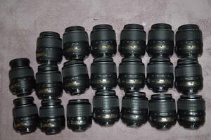 Nikon レンズ AF-S 18-55 まとめてセット 20本 動作未確認 [z309] 