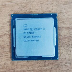 パソコンCPU Core i7-9700K 3.6GHz 動作確認済み3.