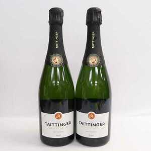 【2本セット】TAITTINGER（テタンジェ）ブリュット レゼルヴ 12.5％ 750ml E24I090001