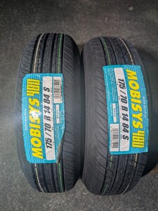 175/70R-14 2本 トーヨータイヤ MOBISYSU480 長期在庫品 2008年